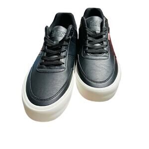 NWT Levi's Men's Black & Brown Lace Up Miles-Perf-PU-NB Sneakers Shoes Size 11